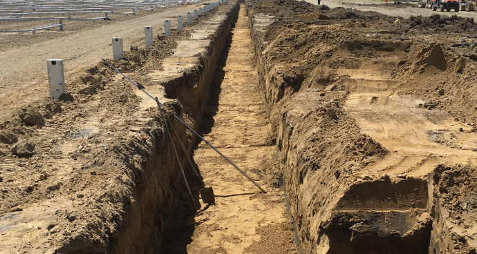 GPS and Laser Grade Excavation