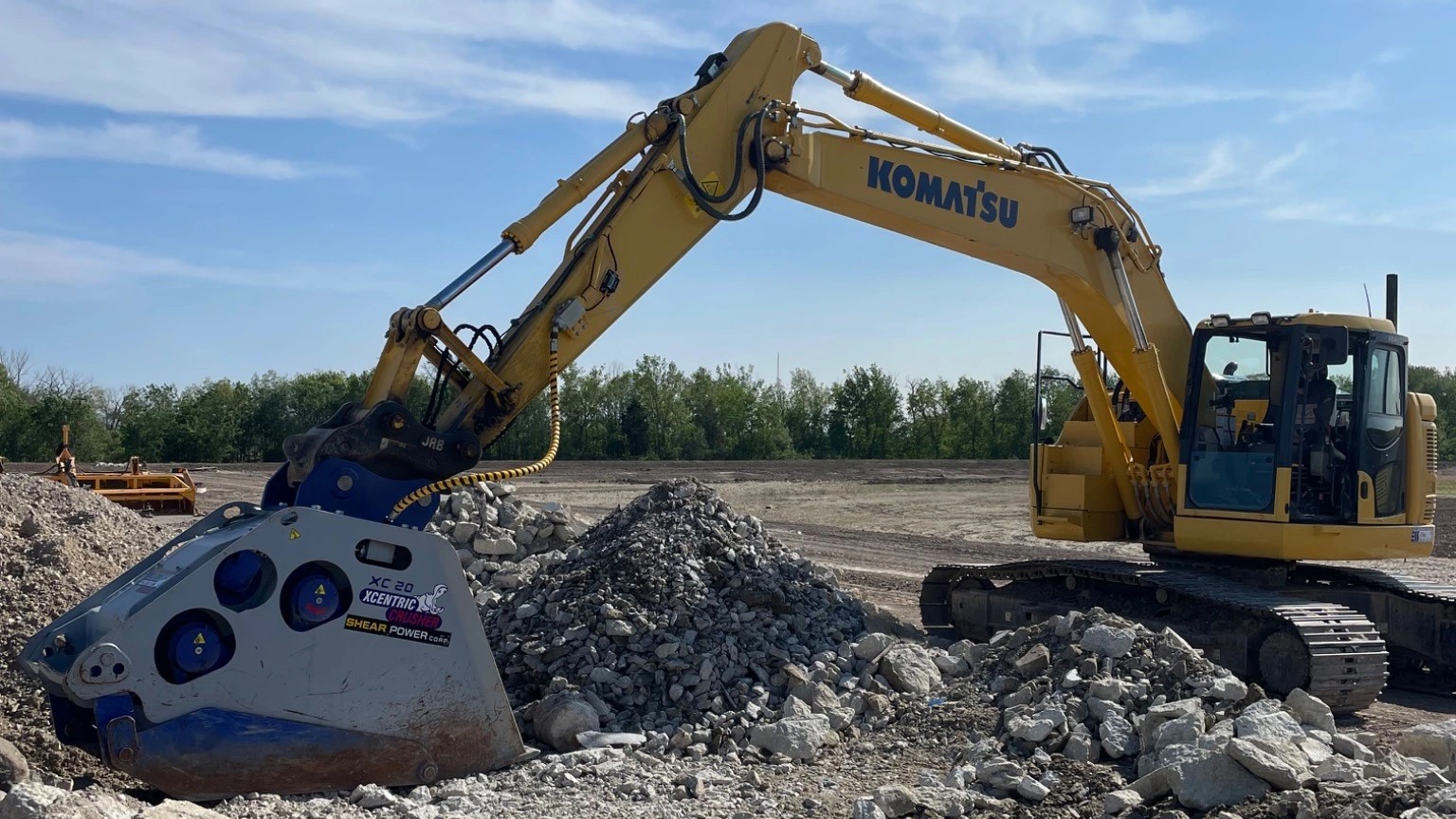 concrete crushing